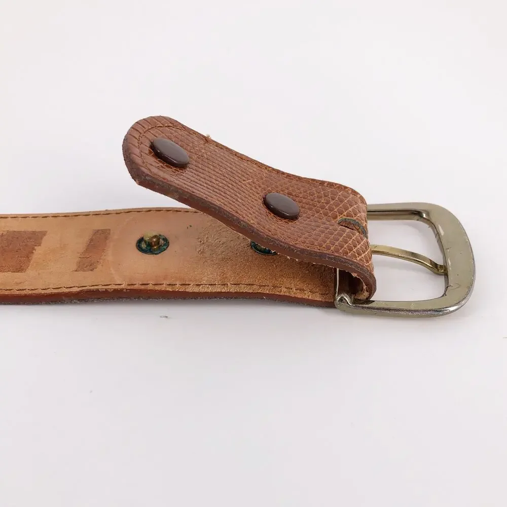 Nocona lizard belt